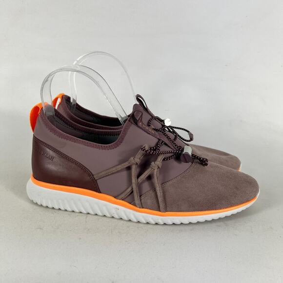 Cole Haan Studiogrand Sneakers Women's 6.5 Brown Lace Up Low Top Running Shoes - Picture 2 of 10